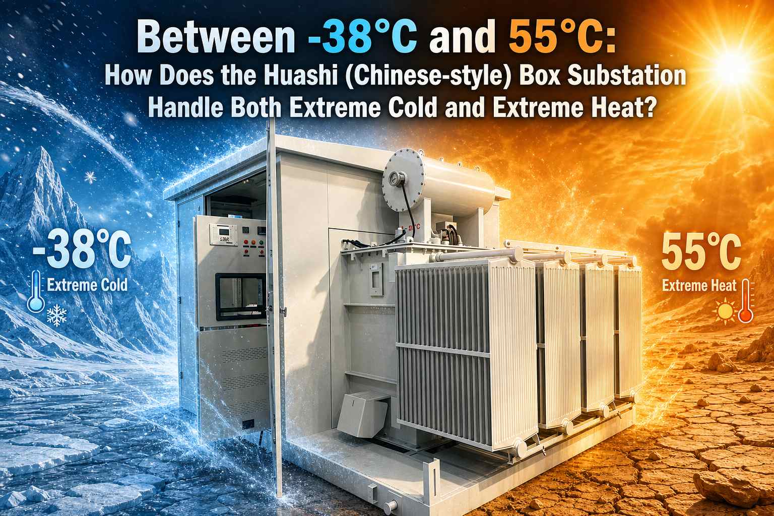 Между -38°C и 55°C: Как работи подстанцията Huashi (в китайски стил)