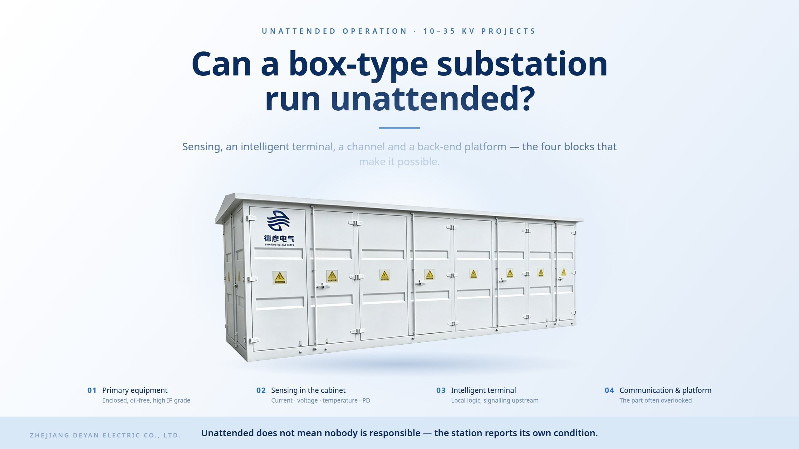 Can a Box-Type Substation Run Unattended?